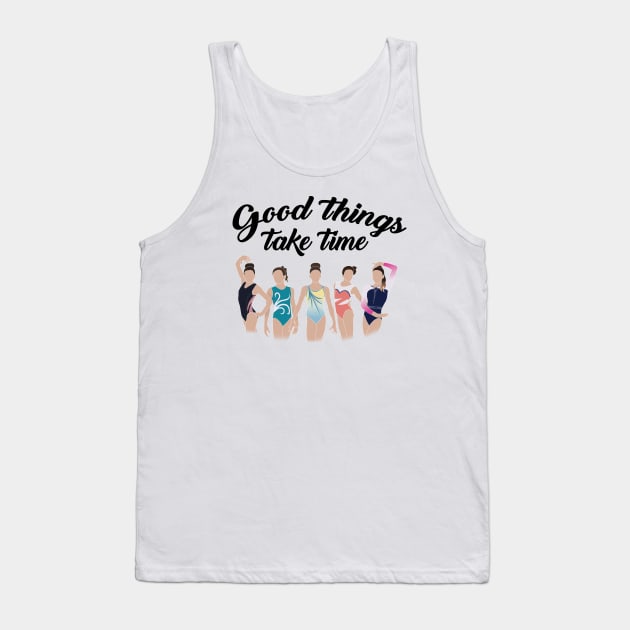 Georgia Mae — Good Things Take Time Tank Top by Flipflytumble